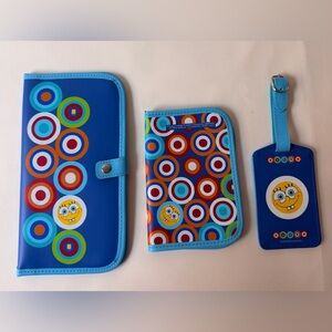 SpongeBob SquarePants Travel Set Y2K Nickelodeon Cartoon Collectible